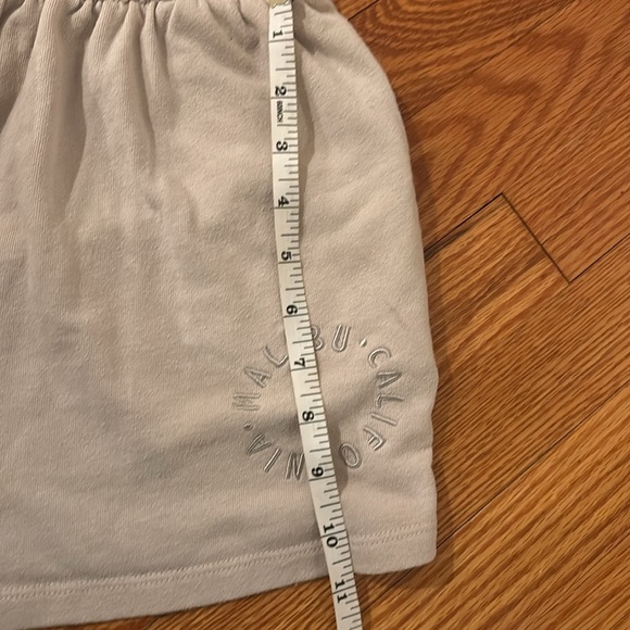 Garage Tan Sweat Fleece Malibu California Shorts. - Picture 8 of 8